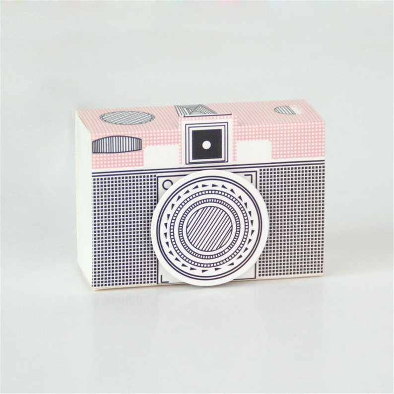 Camera Party Favor Boxescamera Candy Boxcamera Treat Etsy