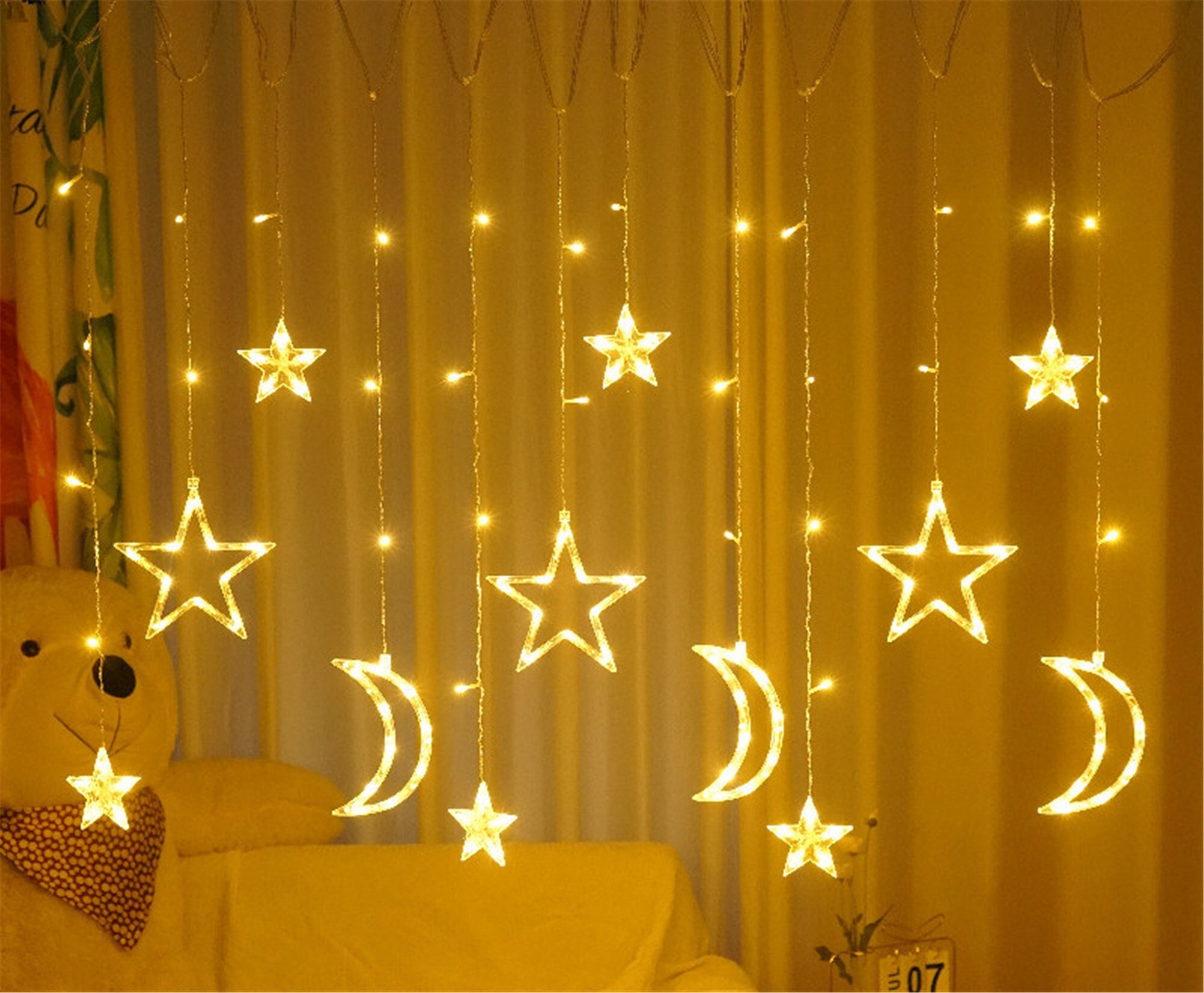 Studio Light • Magical Christmas Self-adhesive Rhinestones Stars, 3 Colors