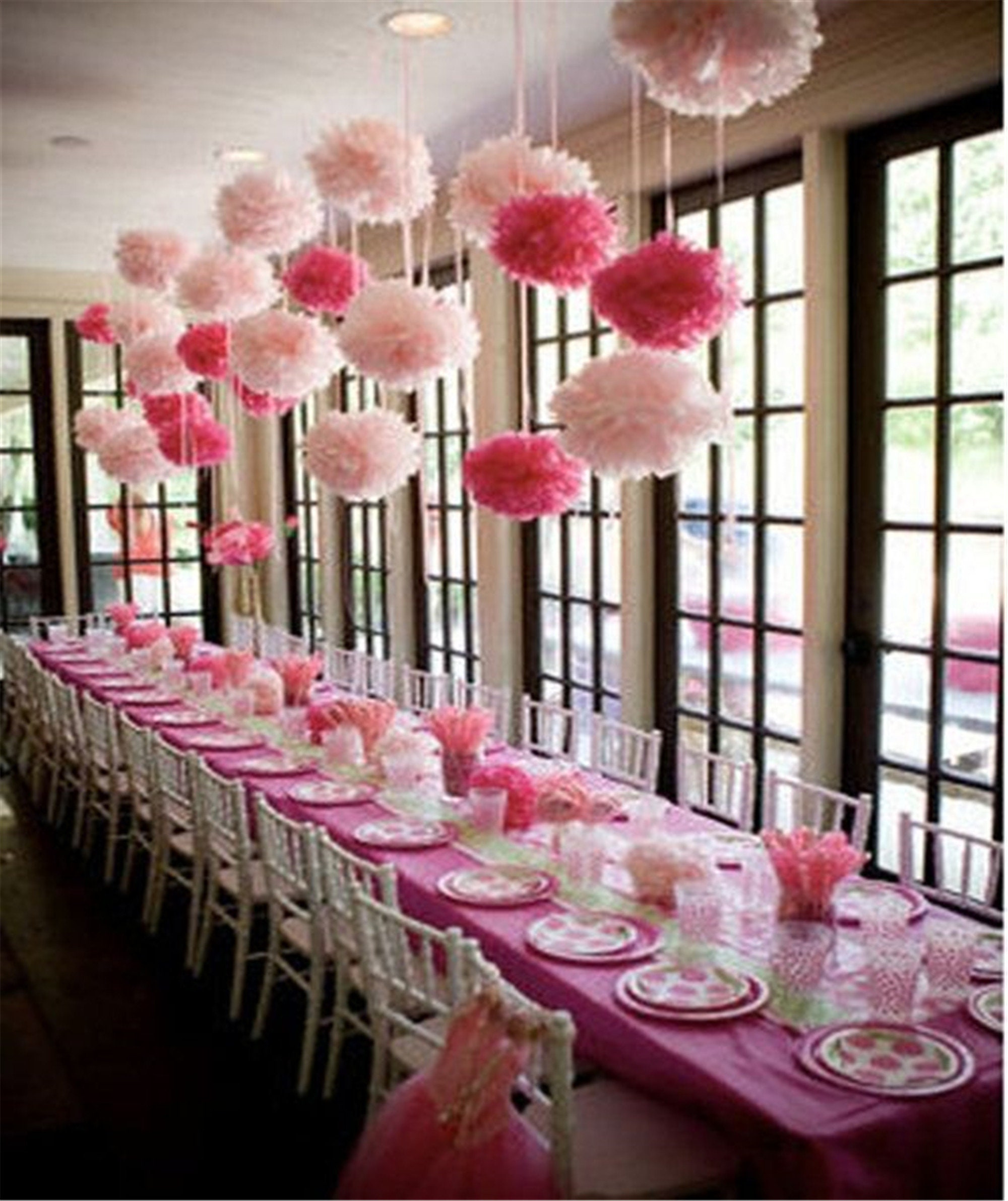 10 Pcs/lot Tissue Paper Pom Poms tissue Paper Flower Balls Etsy UK