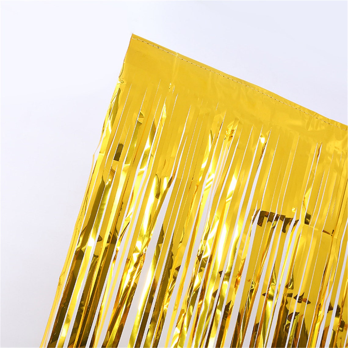 Gold Foil Fringe Curtaintinsel Curtain for Party Etsy