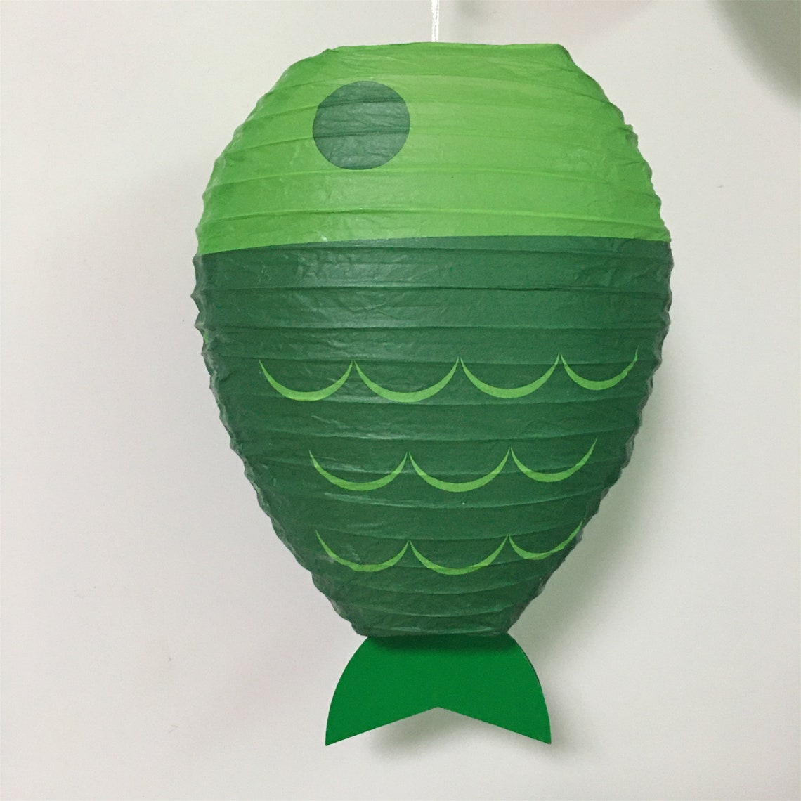 Fish Paper Lanterns12 Fish Shaped Hanging Paper Etsy