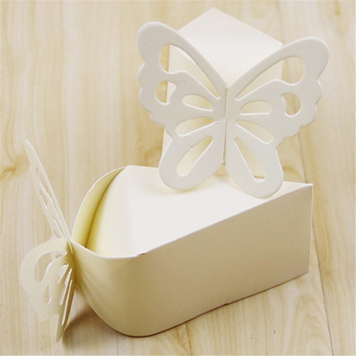 Butterfly Wedding Favor Boxesbridal Shower Candy Boxestreat Etsy
