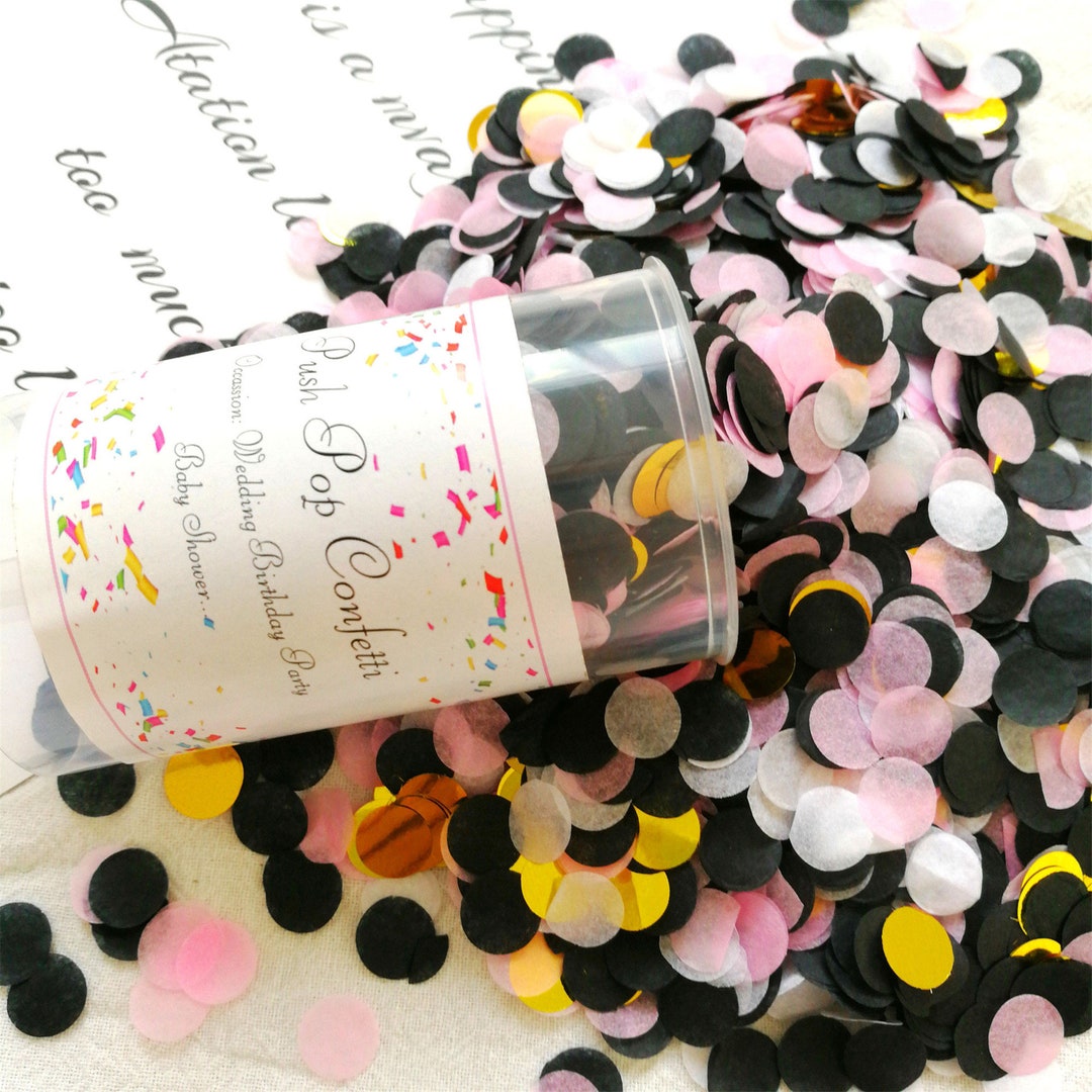 Happy Birthday Confetti Popperbirthday Party Confetti Push Pophappy Birthday Gift Surprise to
