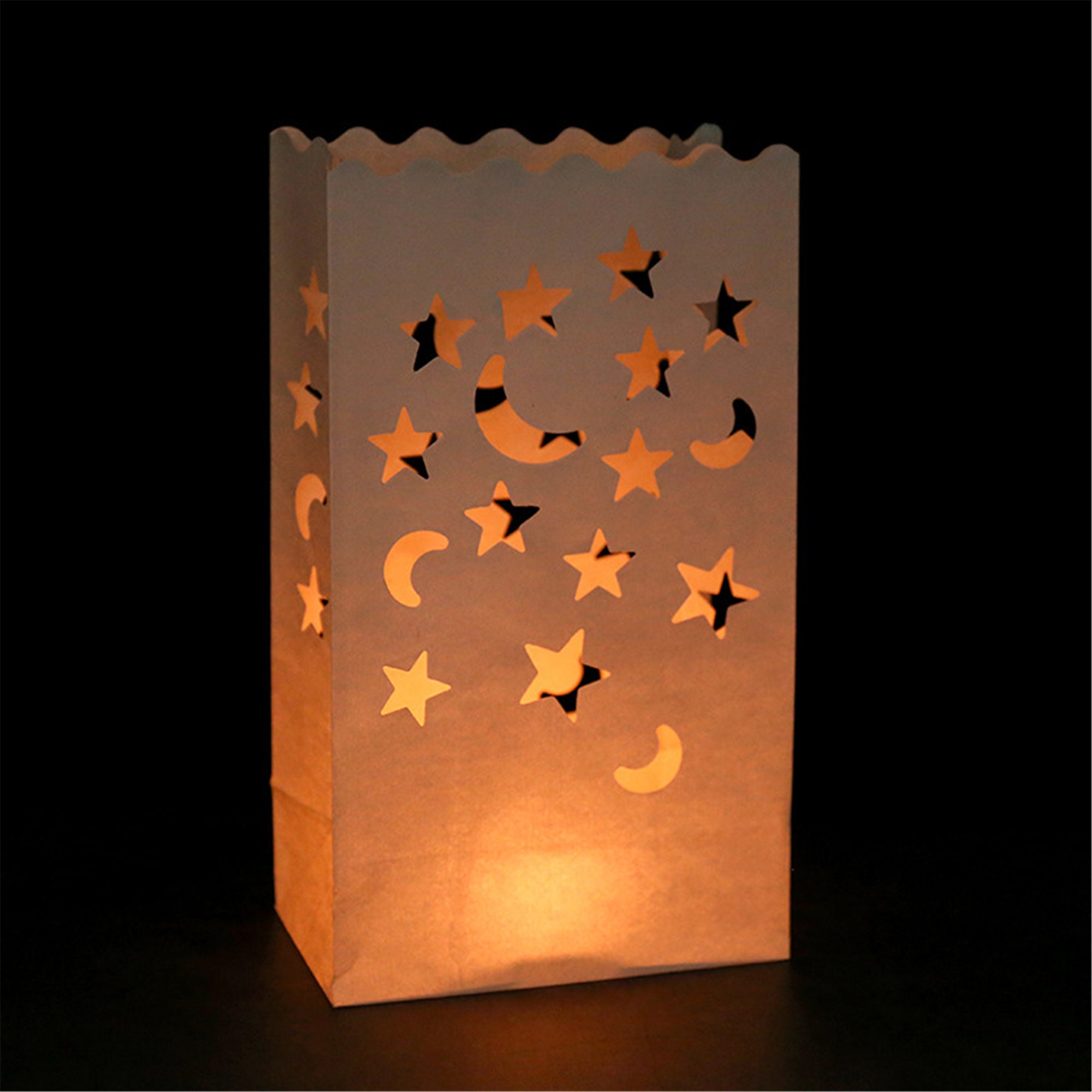 10pcs Party Paper Lanternschristmas Candle Bagsluminary Etsy