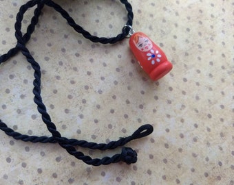 Matryoshka necklace - Countrycore aesthetic - Cottagecore - Typical Russian dolls - Maternity jewellery - Fertility jewelry -Russian culture