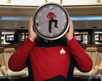 Star Trek Riker Maneuver 12" Wall Clock