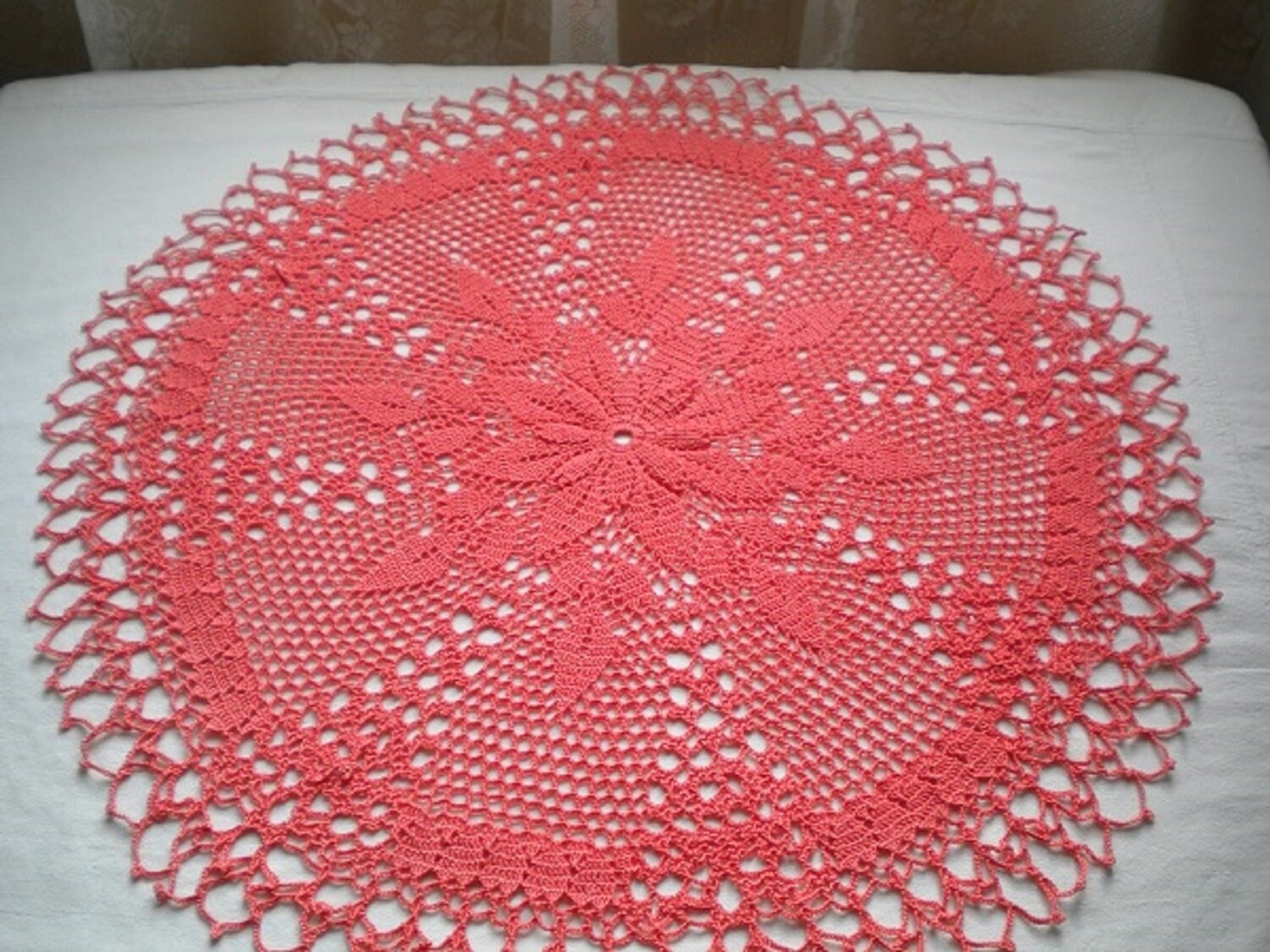 Napperon Rond Mandarine