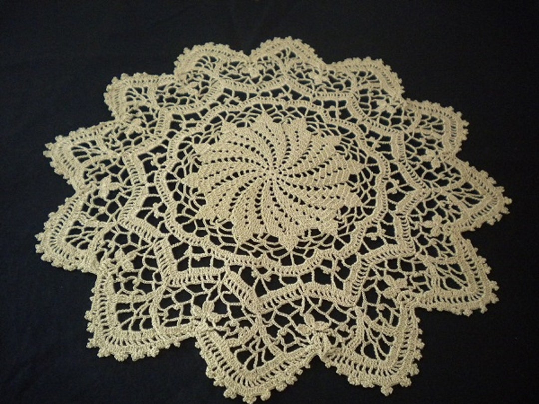 Olive Green Round Placemat Etsy