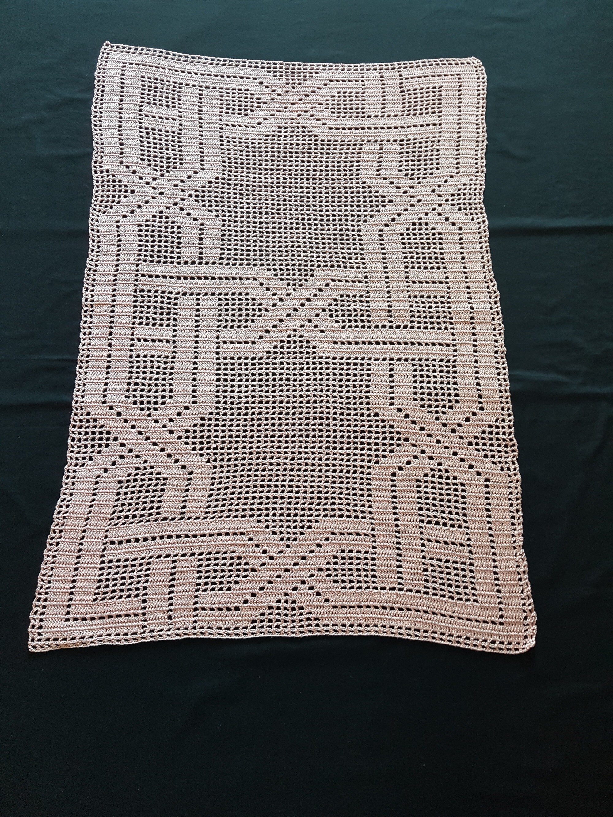 Napperon Rectangulaire Abricot