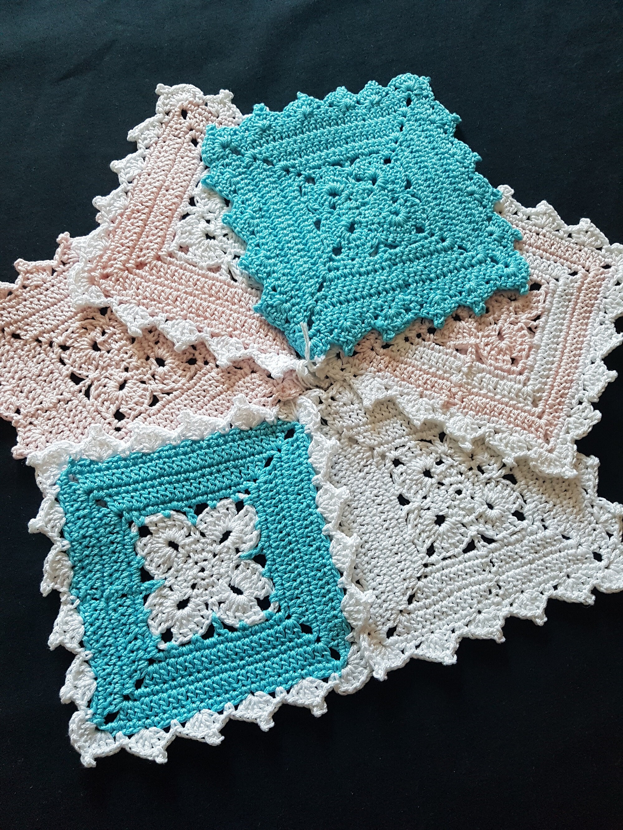 Lot de Six Dessous Verre