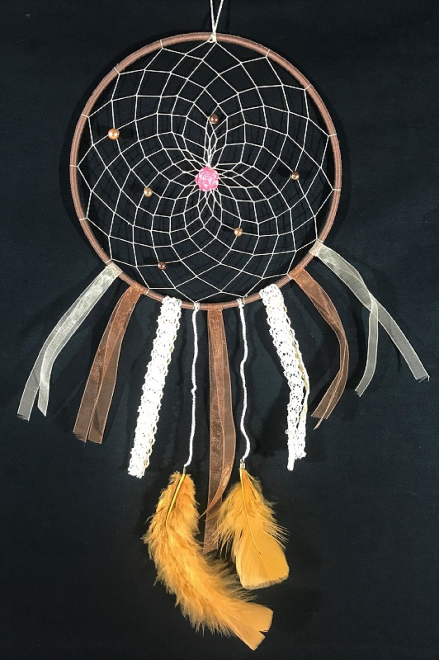 Attrape Rêve Marron et Écru