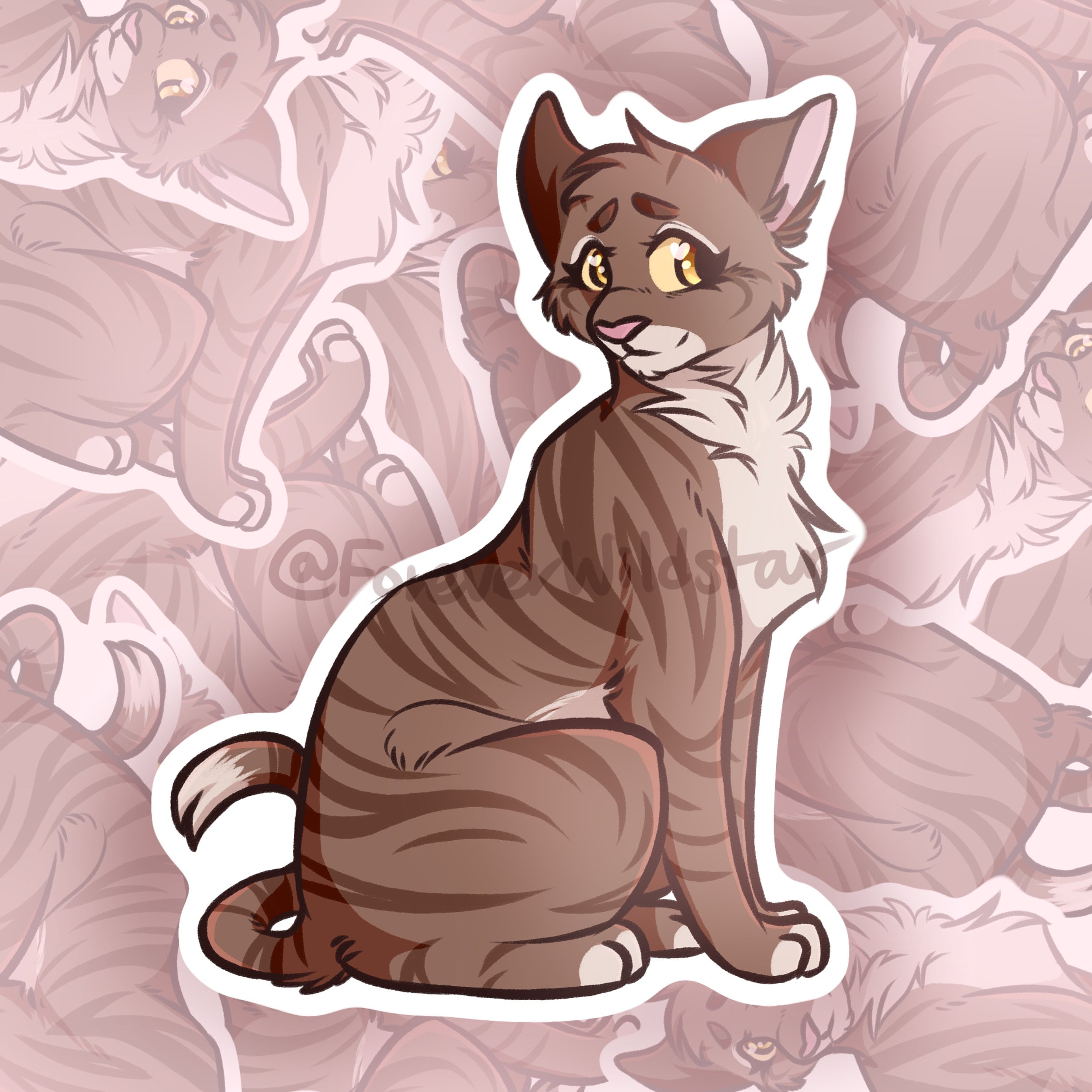 Cute Warrior Cats Sticker Set II Leafpool Jayfeather Hollyleaf Lionblaze  Mothwing Hawkfrost Mapleshade Ivypool Tallstar Brightheart 