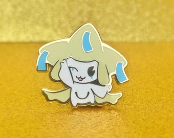 Chibi Jirachi Enamel Pin