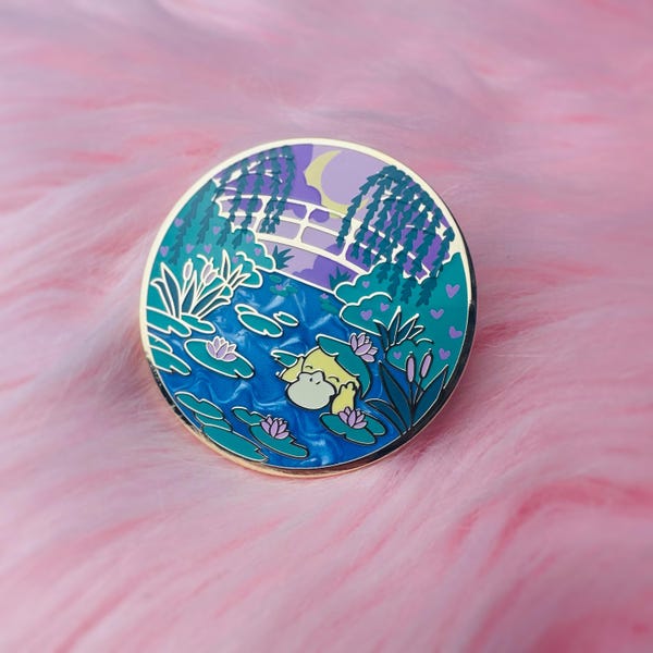 Monet Ducky - Nenúfares - Pin esmaltado