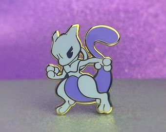 Chibi Mewtwo Enamel Pin