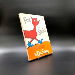 Fuchs in Socken. Von Dr. Seuss. Erstausgabe, späterer Druck. Bücher für Anfänger. New York, 1965.