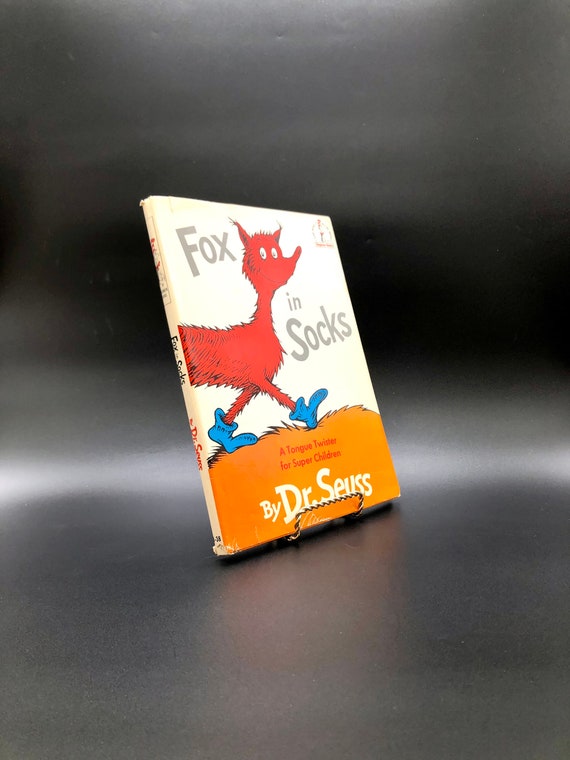 Fox in Socks. by Dr. Seuss. First Edition Later Printing. Etsy Canada