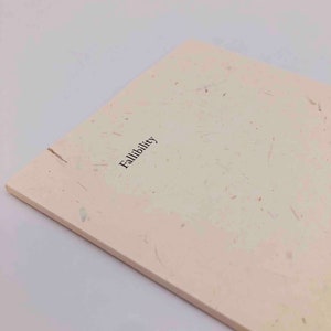 Fallibility. By Elizabeth Oness. Frontispiece by Ladislav Hanka. Limited Edition. One of Only 126 Copies. Sutton Hoo Press. Winona, 2003.