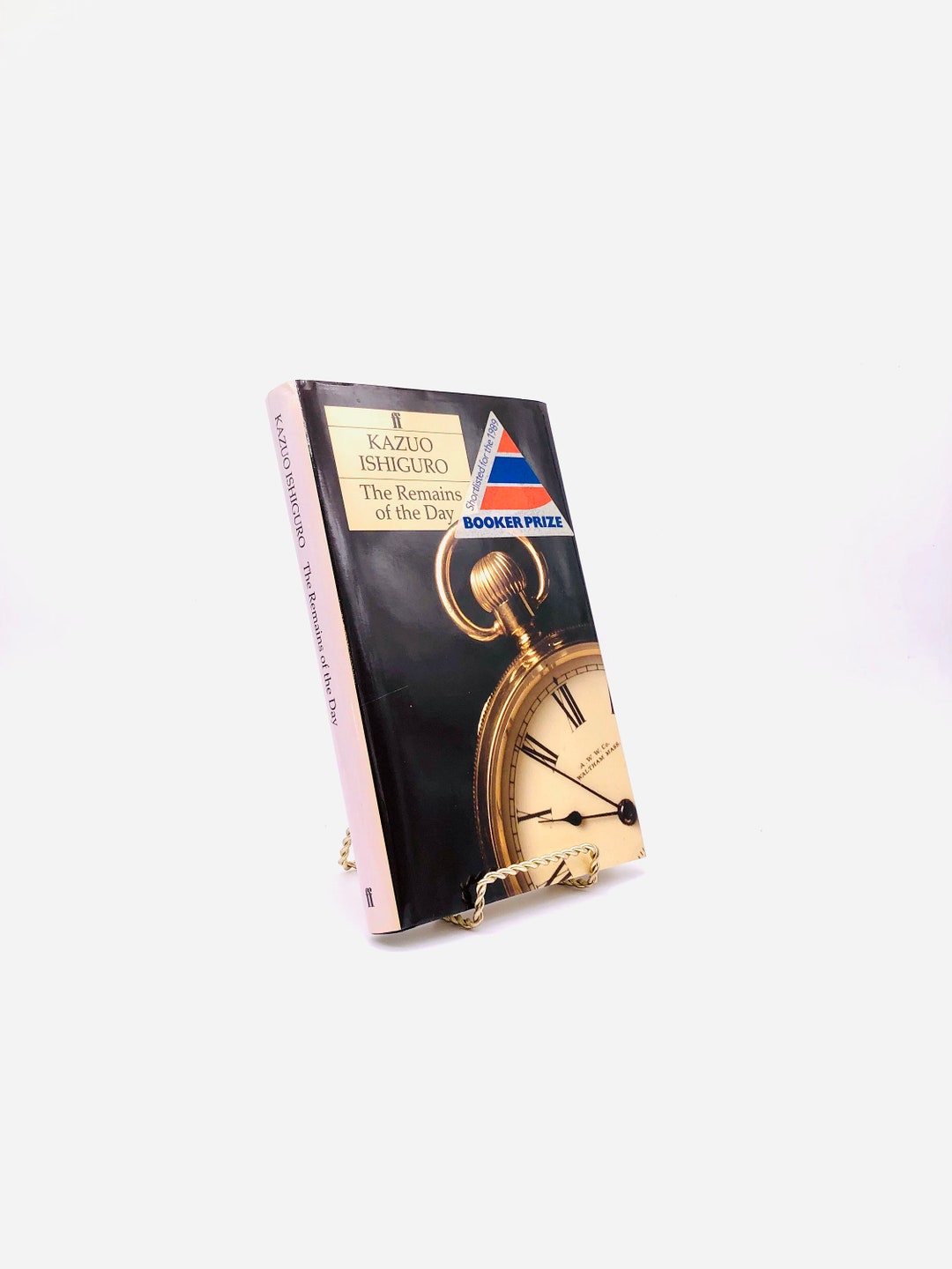 【長崎出身】カズオイシグロ直筆サイン付初版本/Signed 1st Ed 日の名残り』。カズオ・イシグロのサイン入り。初版、第2刷
