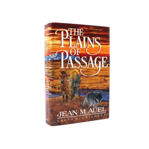 Die Ebenen der Passage. Bezeichnet von Jean M. Auel. Erste Auflage, Erstdruck. Krone. New York, 1990.