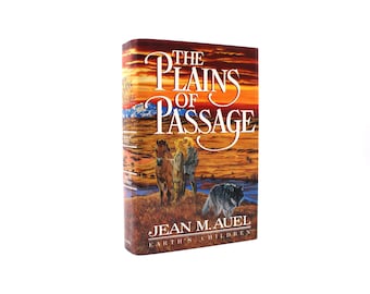 The Plains of Passage. Inscribed by Jean M. Auel. First Edition, First Printing. Crown. New York, 1990.