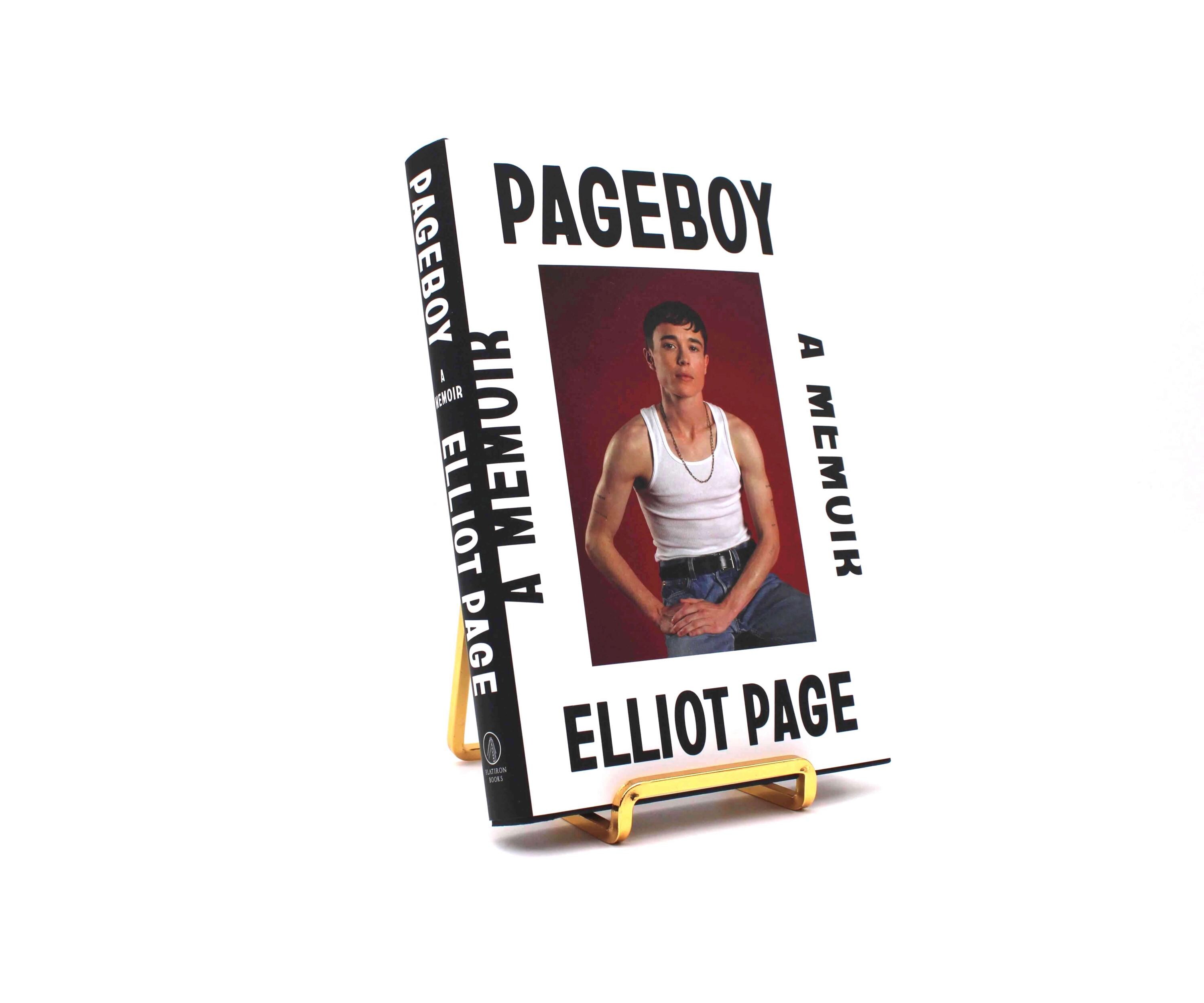 Pageboy. Signed by Elliot Page. First Edition, First