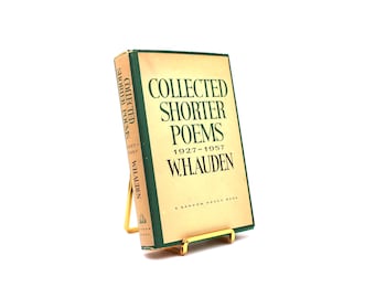 Gesammelte Kürzere Gedichte 1927-1957. Von W.H. Auden. Erste Amerikanische Ausgabe, Erstdruck. Zufallshaus. New York, 1967.