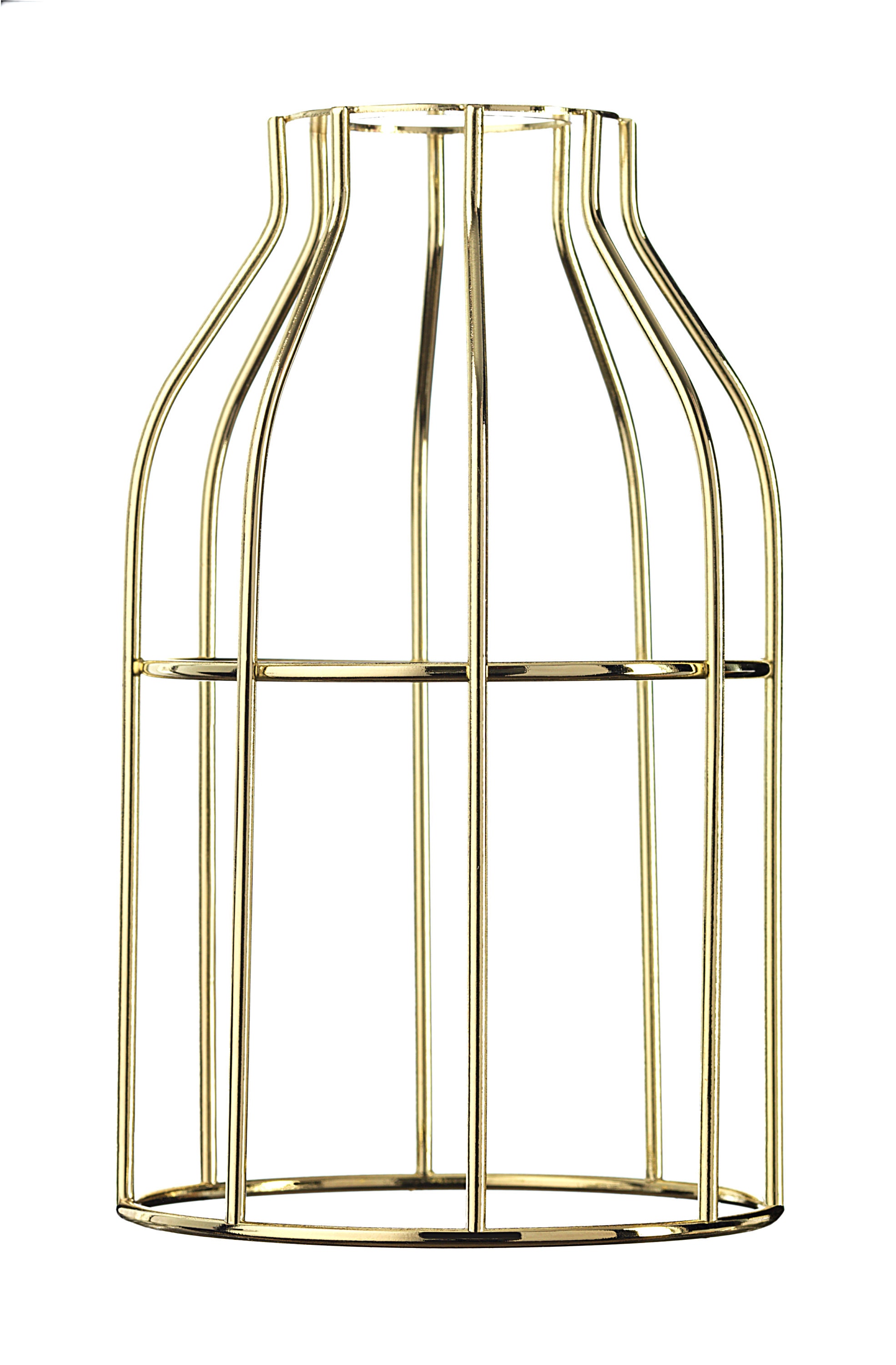 Abat Jour Vintage Cage en Acier Pour Suspension Luminaire, Lampe de Chevet, Baladeuse et Suspendue D