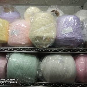 James Brett BABY 4PLY Machine Hand Knitting Wool Yarn 1X500G Cone 9 Shades New