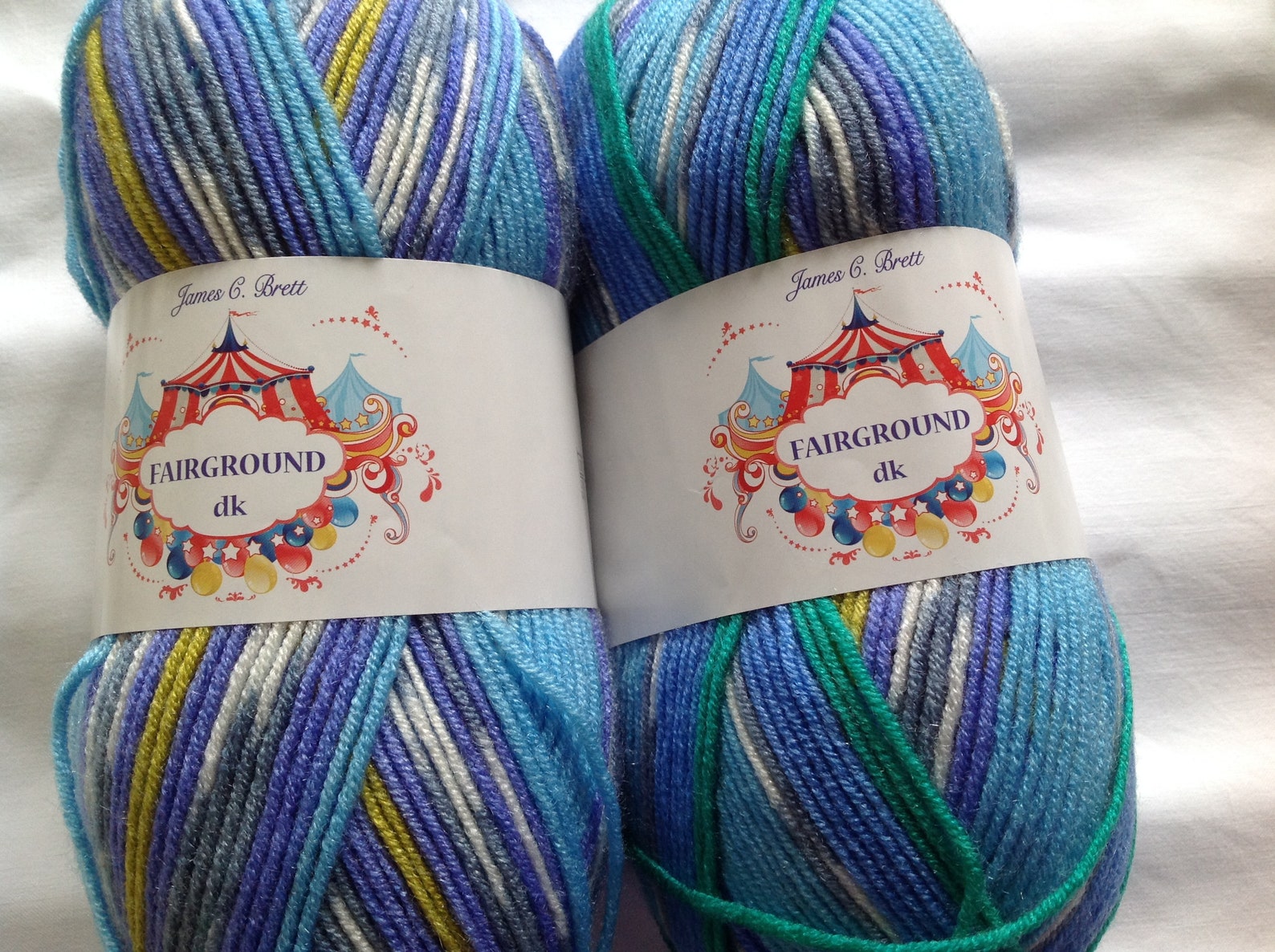 James C Brett FAIRGROUND Double Knitting Wool Yarn Random Etsy