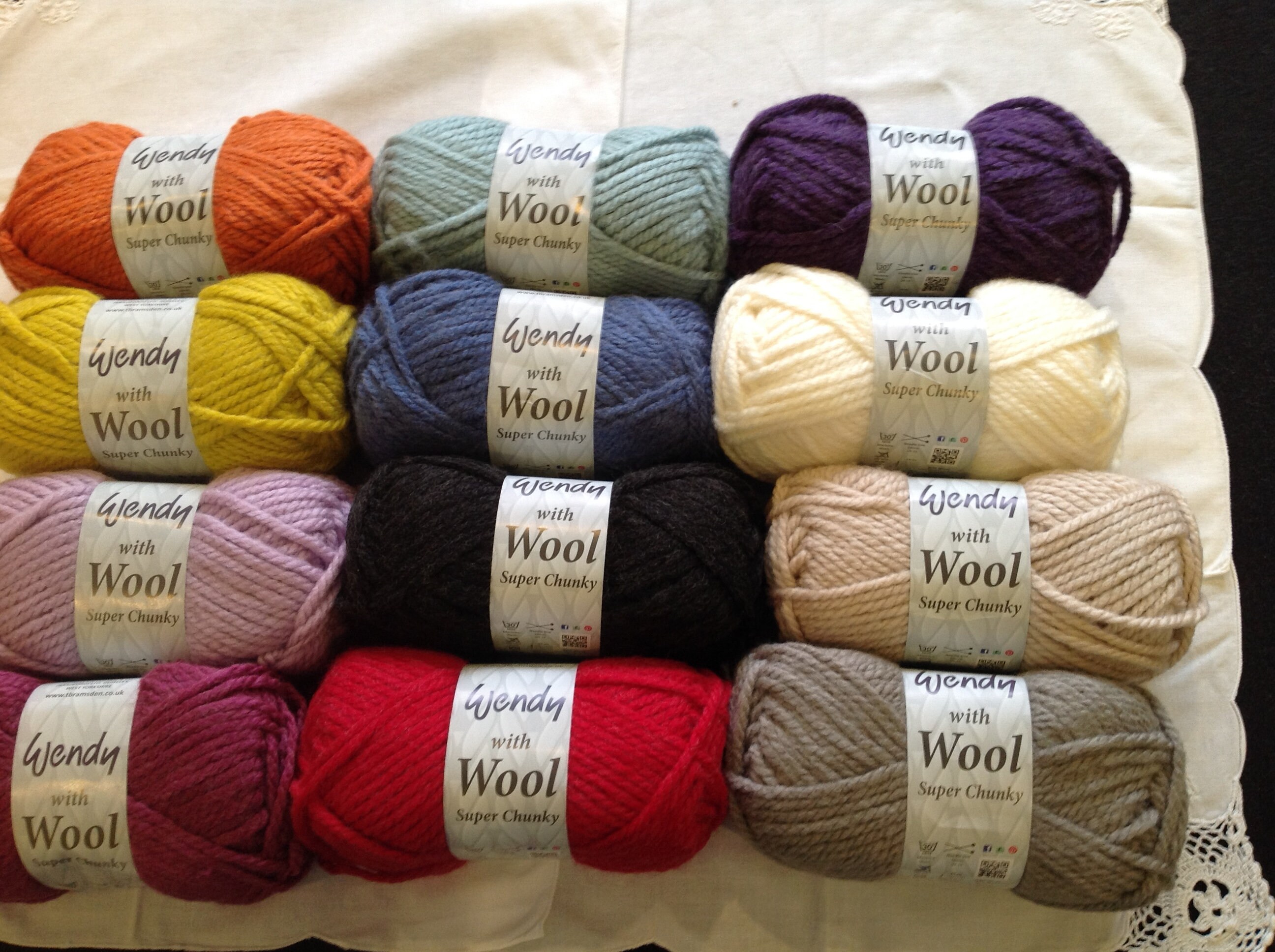 Wendy SUPER CHUNKY Knitting Wool 5 X 100 Gram Balls 20 Pure Etsy