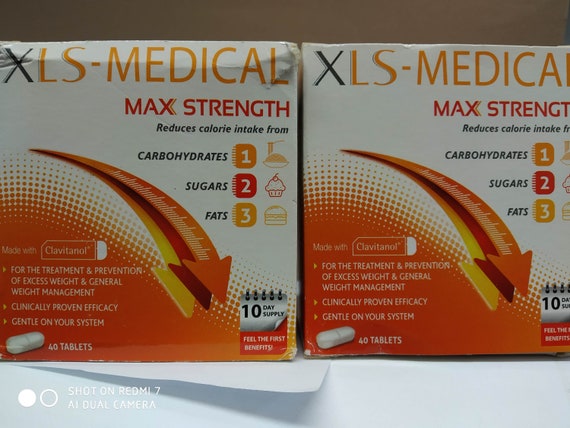 XLS MEDICAL Max Strength Tablets Expiry September 2024 Various