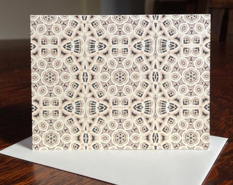 Note Cards & Envelopes, Handcrafted Set of 8, Original Design from Photo of the Remarkable, Baháʼí House of Worship