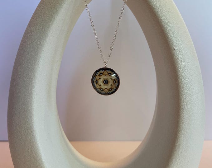 Wrigley Building Inspired Necklace, 16-18" Adjustable Sterling Chain, Great to gift or keep!