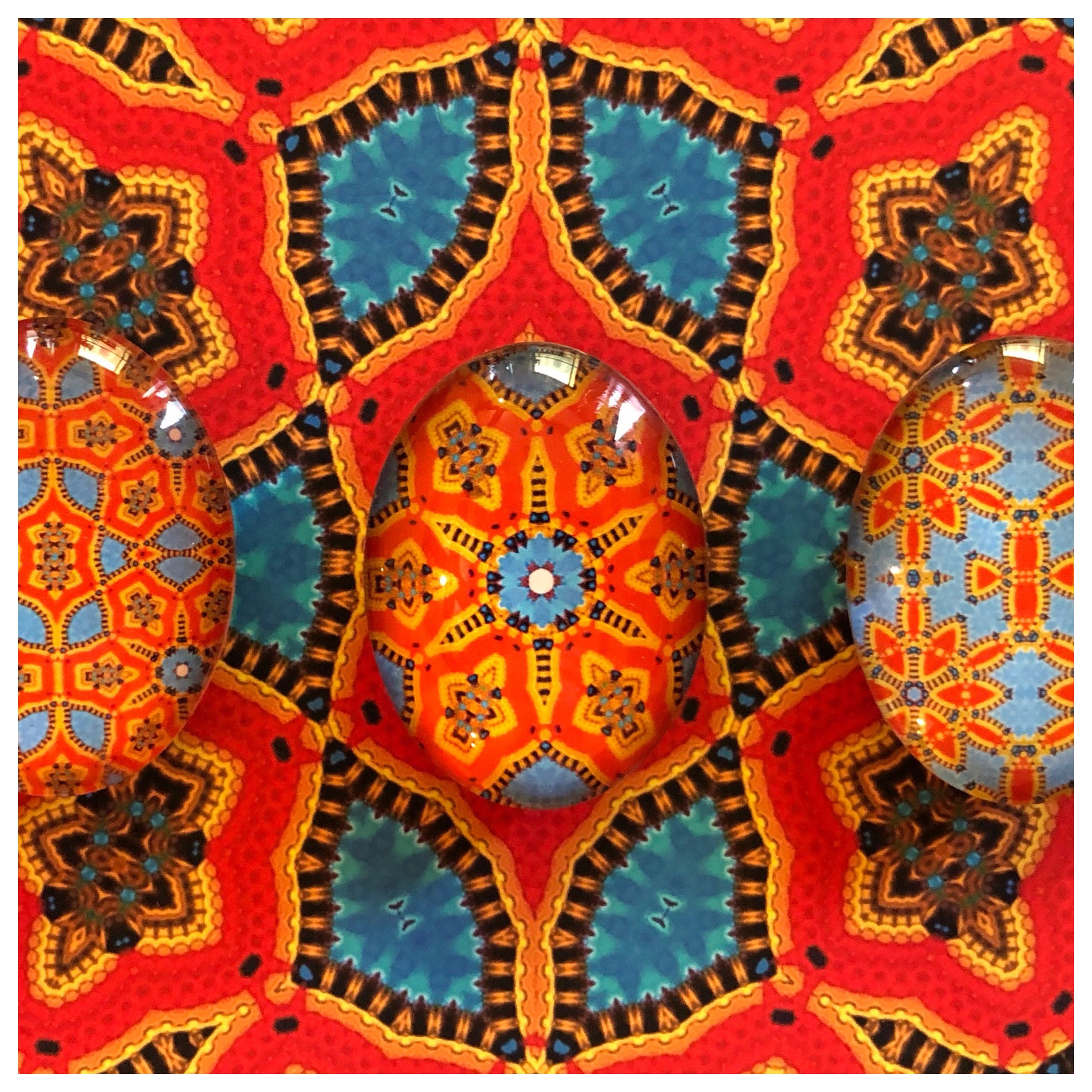 Zen Glass Magnets, Set of 3, Perfect for Kitchen, Cubicle, Message