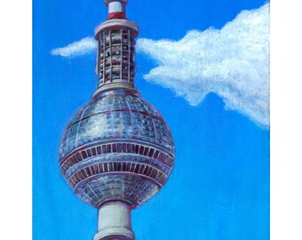 Berlijnse print - Berliner Fernsehturm