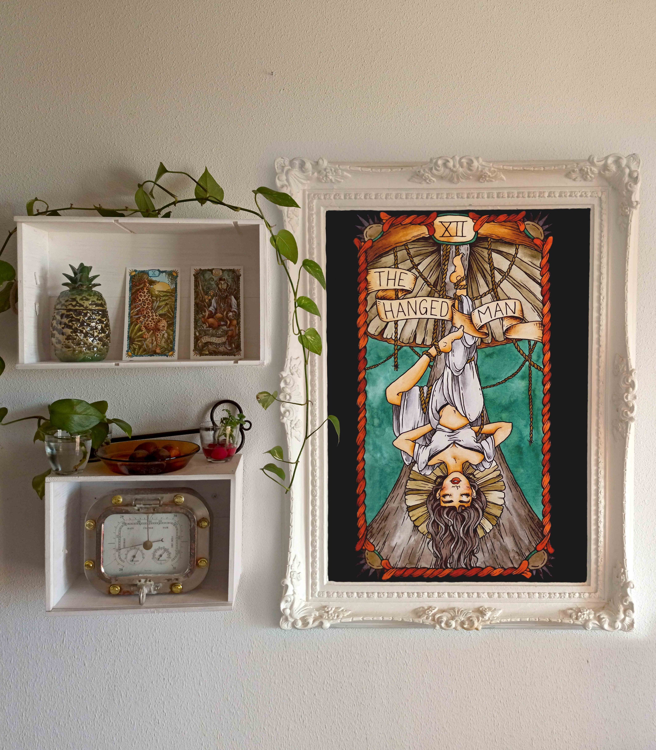 Tarot Posters Prints of my Watercolor Tarot Illustrations Etsy
