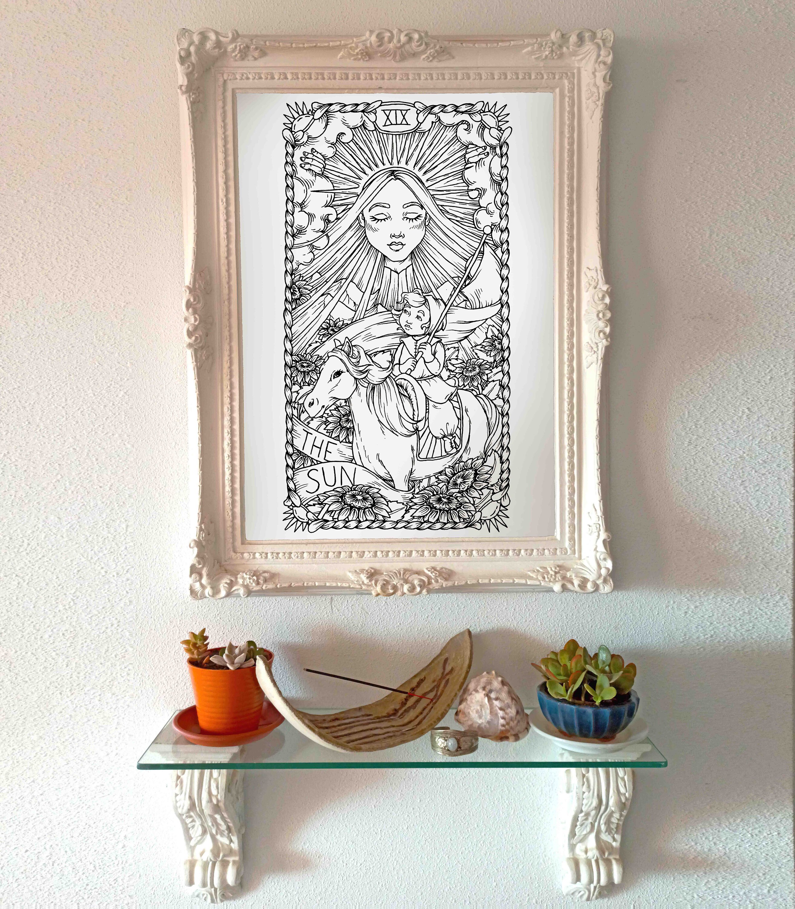Tarot Posters Prints of my Watercolor Tarot Illustrations Etsy