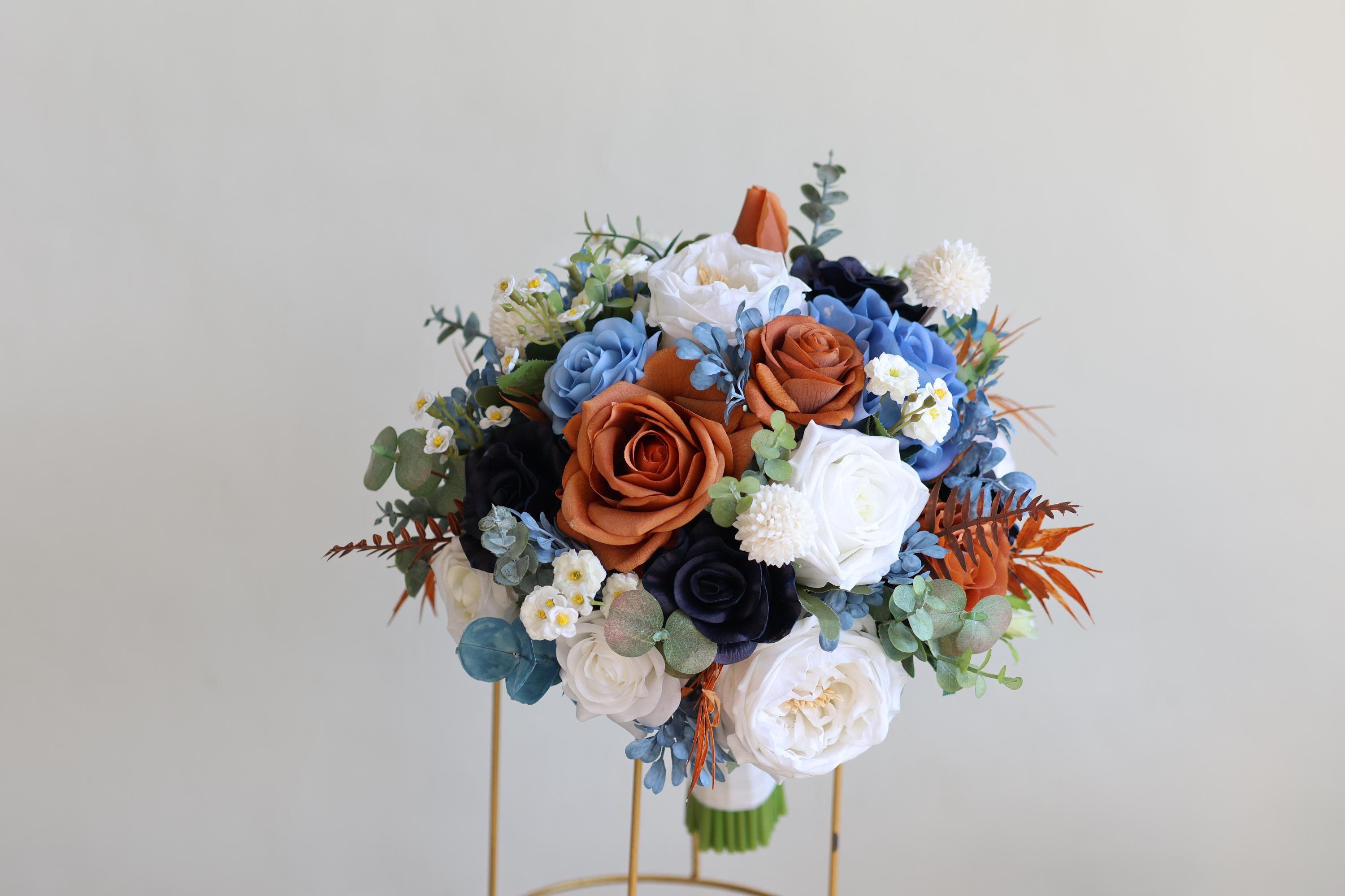Terracotta Wedding Bouquet