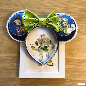 Toy Story Ears, Buzz Lightyear Ears, Woody Mouse Ears, Toy Story Birthday, Buzz Lightyear Birthday, Gifts for Her, Gifts for Disney Lovers