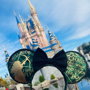 Merida Ears, Brave, Mouse Ears, Princess Ears, Pixar Ears, Mickey Ears, Disney Quotes, Disney World, Disneyland, Disney Gifts, for her