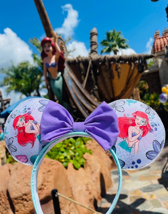 Little Mermaid Ears, Ariel Mouse Ears, Princess Ears, Disney  display picture 2