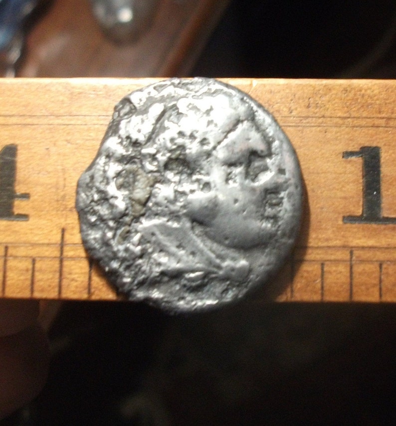 Tetradrachm  Ancient silver coin  Alexander III 'the image 0
