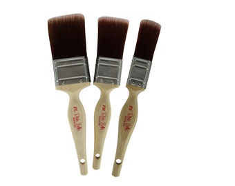 Dixie Belle Synthetic Flat - Small, Medium, and Large Paint Brushes
