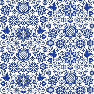 Belles & Whistles Blue Glass Ornate - Rice Decoupage Paper- Dixie Belle
