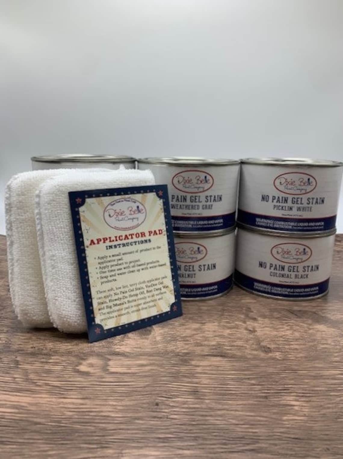 Dixie Belle No Pain Gel Stain Etsy