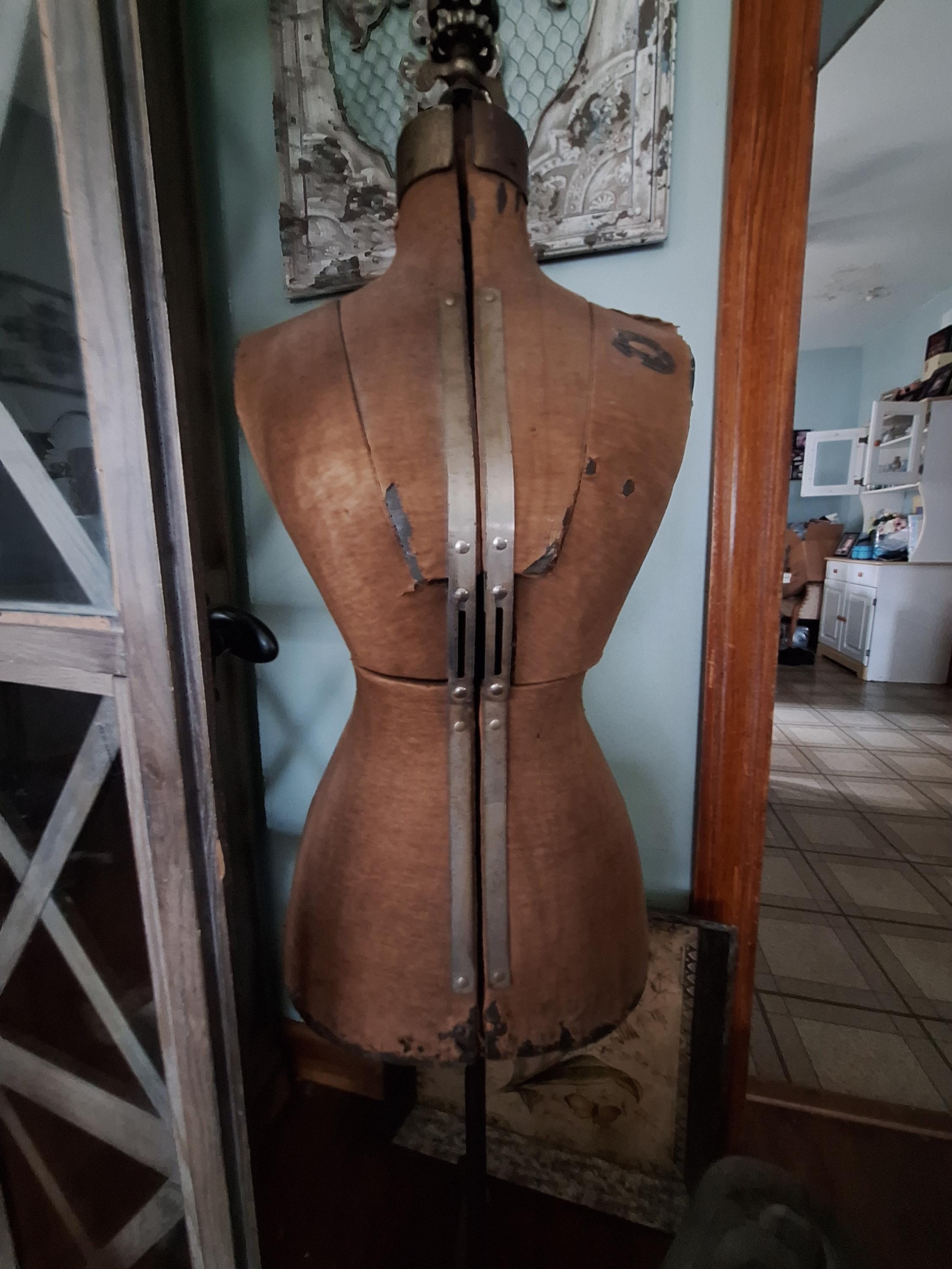 Antique ACME Adjustable Dress Form - Etsy