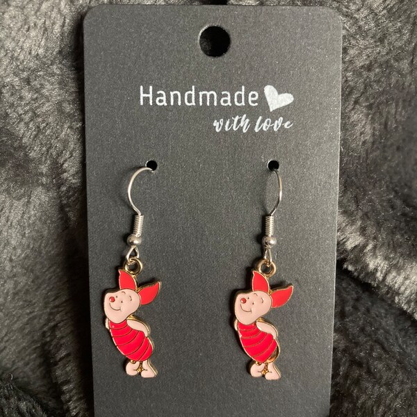 Boucles d’oreilles Porcinet Cute