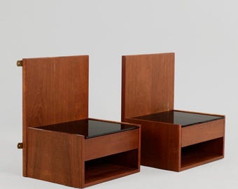 Hans J. Wegner | GE 705 bedside tables | Getama | Danish 1960s