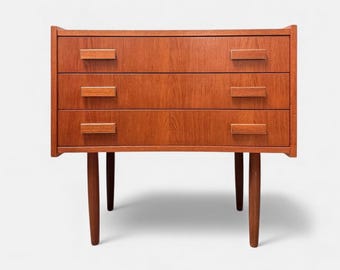 Vintage Teak Bedside Table by Ejsing Møbelfabrik Danish Design c. 1960s